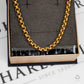 Pre-Owned 9ct Gold Belcher Chain Necklace 18 Inch