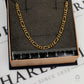 Pre-Owned 9ct Gold Figaro Chain Necklace 22 Inch