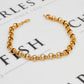 Pre-Owned 18ct Gold 6mm Belcher Chain Bracelet 8 Inch
