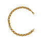 Pre-Owned 18ct Gold 6mm Belcher Chain Bracelet 8 Inch