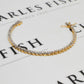 Pre-Owned 14ct Gold 0.75ct Diamond Tennis Bracelet 7 Inch