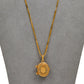 Pre-Owned 14ct Gold Wicker Basket Locket & Chain