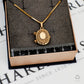 Pre-Owned 14ct Gold Wicker Basket Locket & Chain