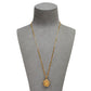 Pre-Owned 14ct Gold Wicker Basket Locket & Chain