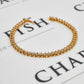 Pre-Owned 9ct Gold 2.25ct Diamond Tennis Bracelet 7 Inch