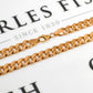 Pre-Owned 9ct Gold Curb Chain Necklace 21 Inch