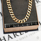 Pre-Owned 9ct Gold Curb Chain Necklace 21 Inch