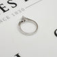 Pre-Owned 18ct White Gold Marquise Cut Diamond Ring Size M.5