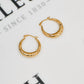 Pre-Owned 9ct Gold MUM Creole Hoop Earrings