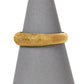 Pre-Owned 9ct Gold Sand Blasted Band Ring Size O.5
