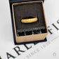 Pre-Owned 9ct Gold Sand Blasted Band Ring Size O.5