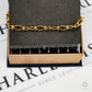 Pre-Owned 9ct Gold Hollow Rhombus Shaped Link Bracelet
