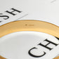 Pre-Owned 9ct Gold 2 Row Star Design Bangle