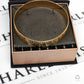 Pre-Owned 9ct Gold 2 Row Star Design Bangle