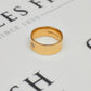 Pre-Owned 9ct Gold Single Diamond Band Ring Size T