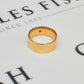 Pre-Owned 9ct Gold Single Diamond Band Ring Size T
