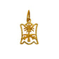 Pre-Owned 18ct Gold Saudi Arabian National Emblem Pendant