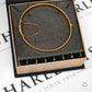 Pre-Owned 9ct Gold Hinged Bangle & Safety Chain 59mm x 59mm