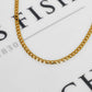 Pre-Owned 9ct Gold Curb Chain Necklace 28 Inch