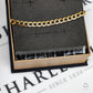 Pre-Owned 9ct Gold Patterned Curb Chain Bracelet 8 Inch