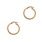 Pre-Owned 9ct Gold Creole Hoop Earrings 26mm x 25mm