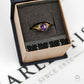 Pre-Owned 9ct Gold Oval Amethyst & Diamond Ring Size L