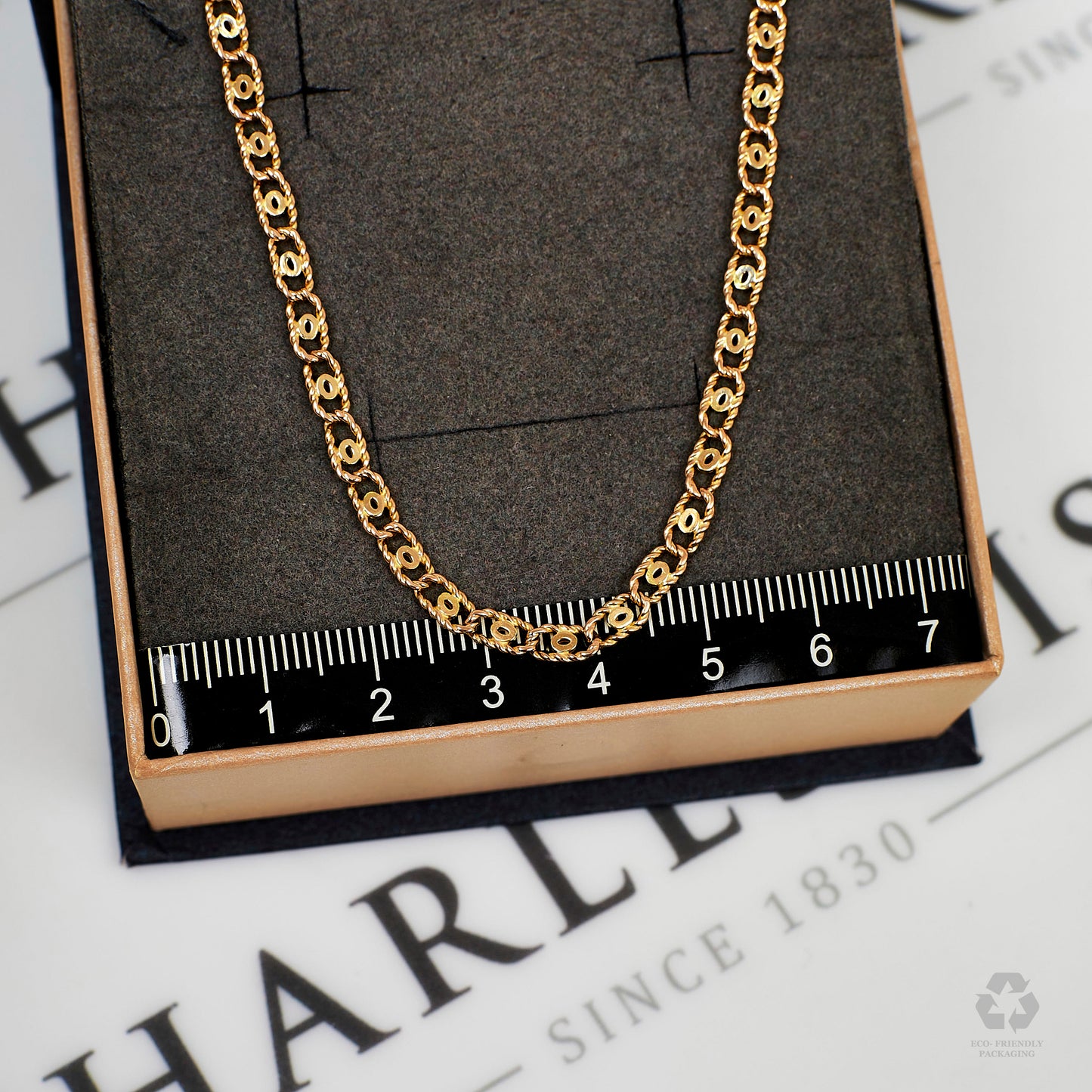 Pre-Owned 9ct Gold Fancy Anchor Link Necklace