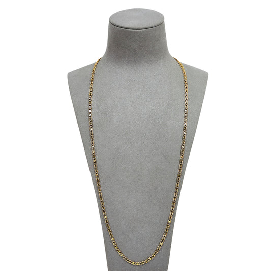 Pre-Owned 9ct Gold Fancy Anchor Link Necklace