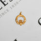 Pre-Owned 9ct Gold Petite Claddagh Pendant