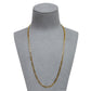 Pre-Owned 9ct Gold Figaro Necklace 21 Inch
