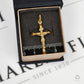 Pre-Owned 9ct Gold Crucifix Pendant 41mm x 21mm