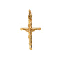 Pre-Owned 9ct Gold Crucifix Pendant 41mm x 21mm