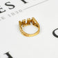 Pre-Owned 9ct Gold MUM Cherish Ring Size J