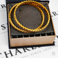 Pre-Owned 22ct Gold CZ Bangles Set Of 2