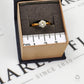 Pre-Owned 18ct Gold Diamond Solitare Engagement Ring Size M