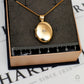 Pre-Owned 9ct Gold & Diamond Locket & Chain