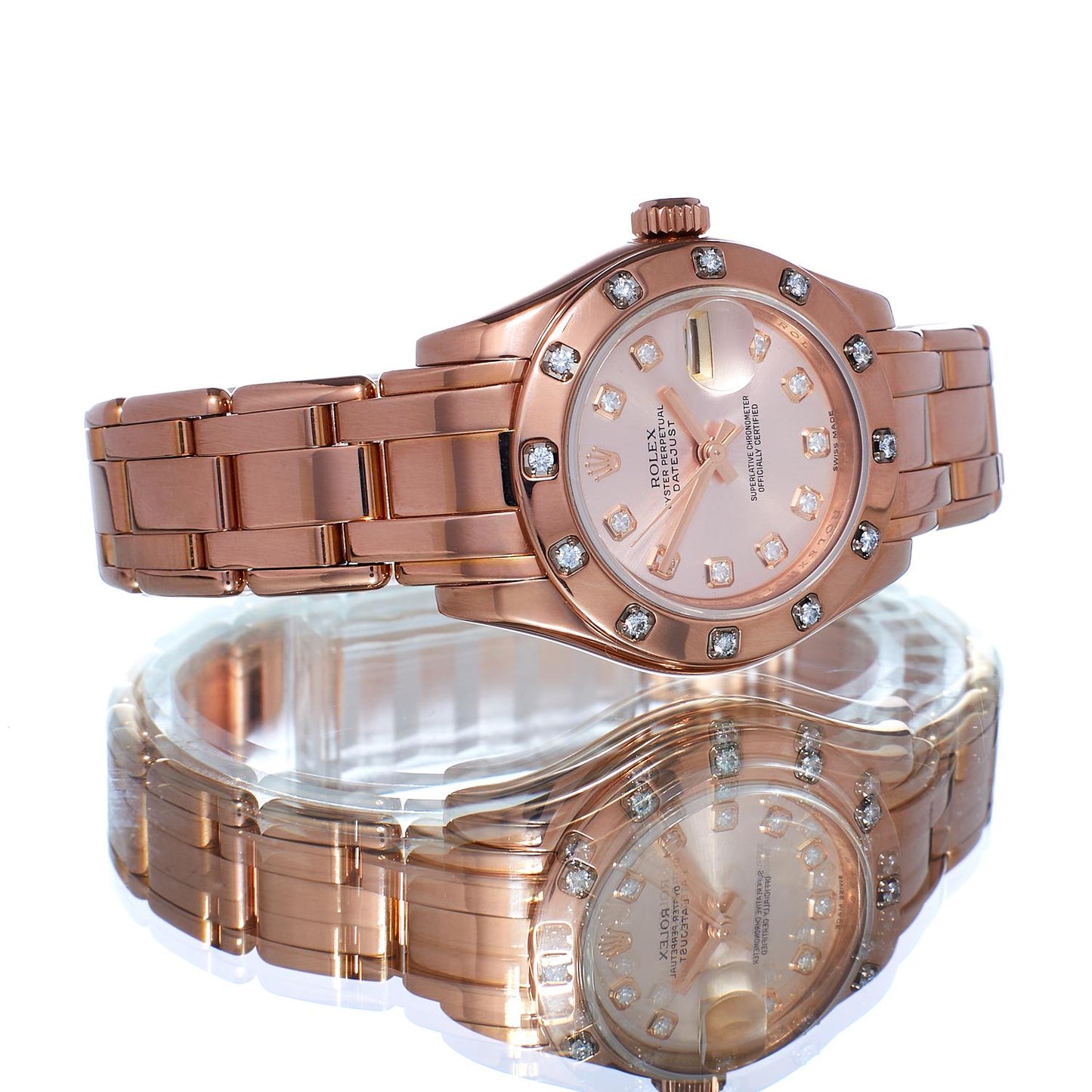 Pre-Owned Rolex Lady-Datejust Pearlmaster 80315