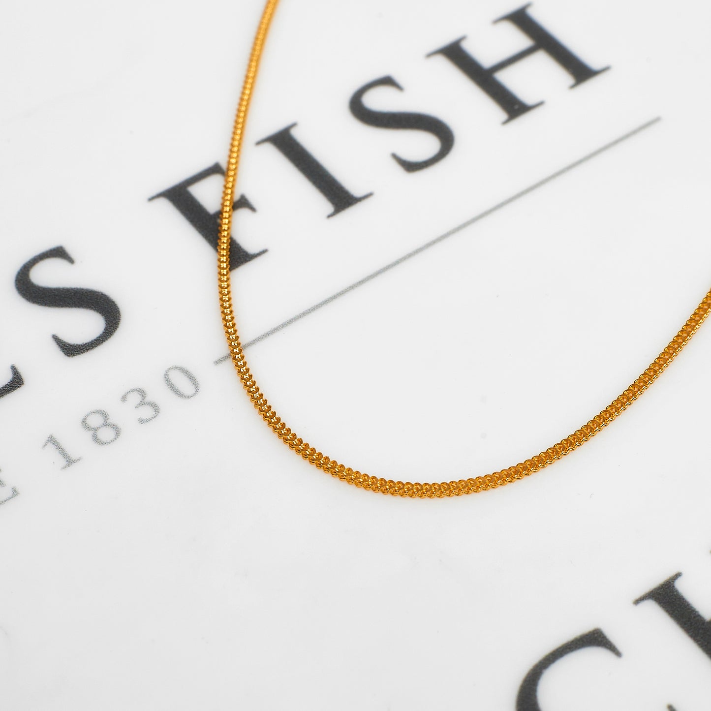 Pre-Owned 22ct Gold Foxtail Chain Necklace 16 Inch