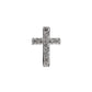 Pre-Owned 18ct White Gold & Diamond Cross Pendant Petite