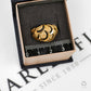 Pre-Owned 9ct Gold Barked Scalloped Bump Head Ring Size Q