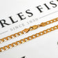 Pre-Owned 9ct Gold Curb Chain Necklace 20 Inch