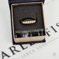 Pre-Owned 9ct Gold 8 Diamond Band Ring Size N