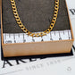 Pre-Owned 9ct Gold Curb Chain Necklace 20 Inch