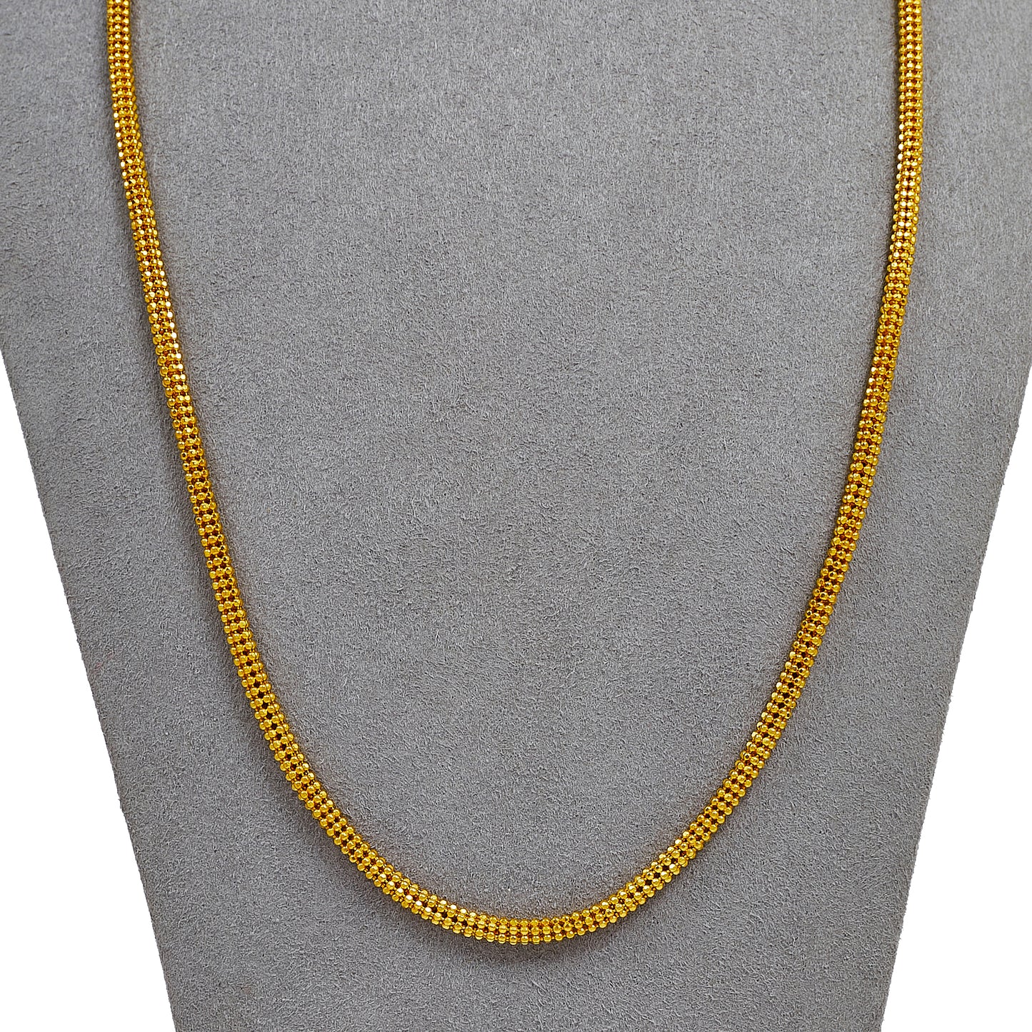 Pre-Owned 22ct Gold Popcorn Necklace 22 Inch