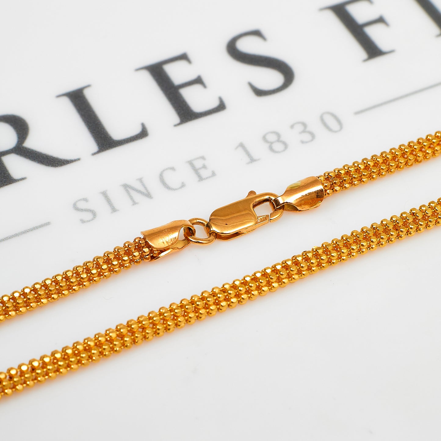 Pre-Owned 22ct Gold Popcorn Necklace 22 Inch