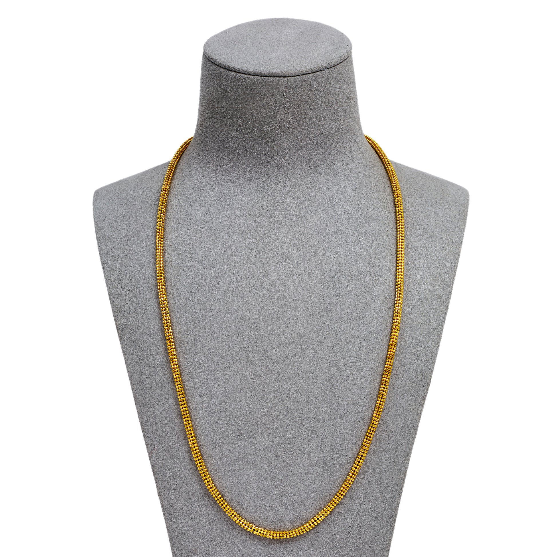 Pre-Owned 22ct Gold Popcorn Necklace 22 Inch