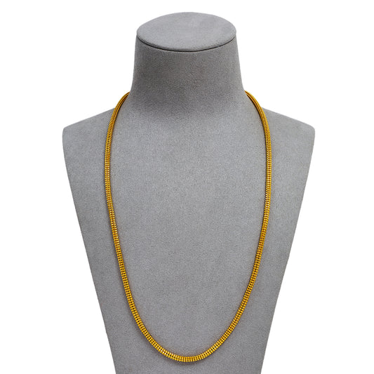 Pre-Owned 22ct Gold Popcorn Necklace 22 Inch