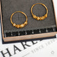 Pre-Owned 22ct Gold Hoop Earrings & Faceted Beads