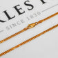 Pre-Owned 9ct Gold Figaro Chain Necklace 31 Inch