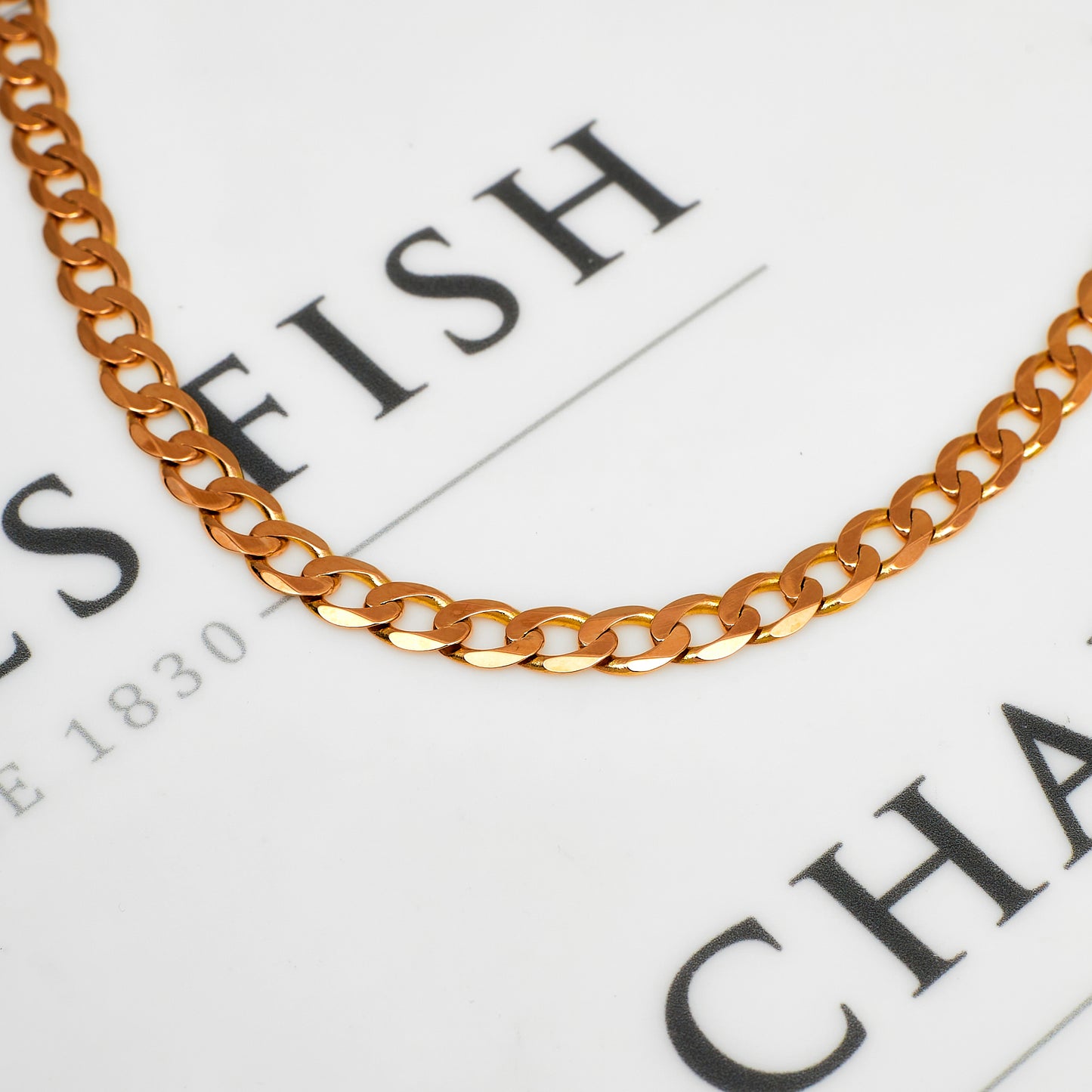 Pre-Owned 9ct Gold Curb Chain Bracelet 8.5 inch